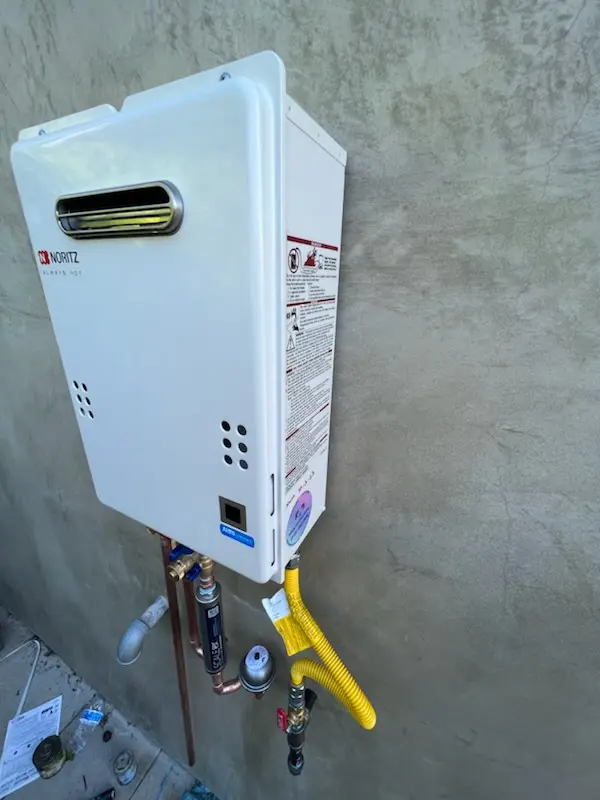 Tankless water heater installation for Ladera Ranch homes